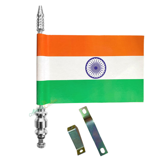 Indian Car Bonnet Flag – Golden Rod | Weatherproof & Long Lasting