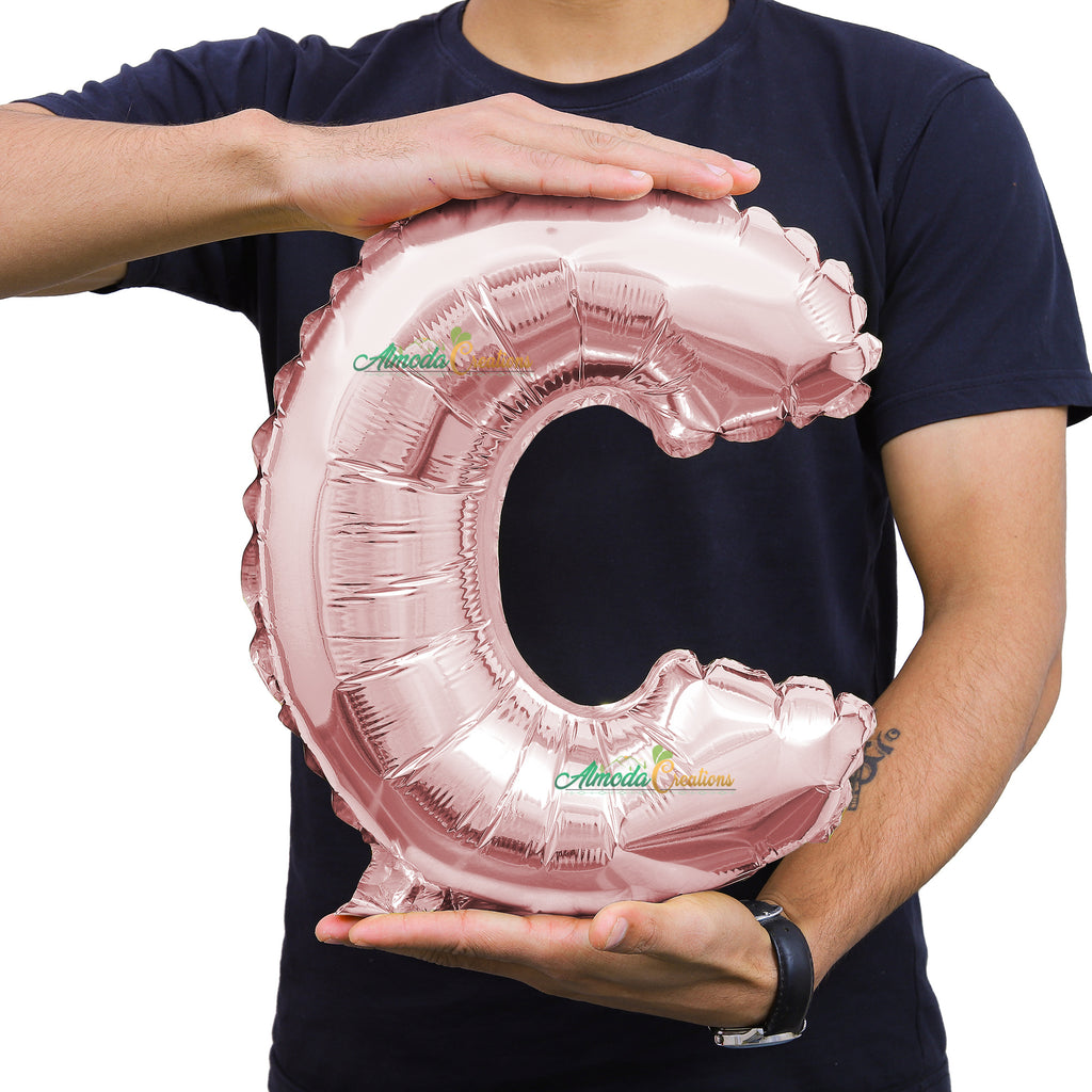 A to Z Foil Letter Balloons (16 Inch) | Custom Foil Letter Balloons for Any Name, Phrase or Party Banner | Make Any Banner